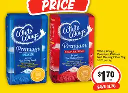 IGA White Wings Premium Plain or Self Raising Flour offer