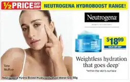 My Chemist Neutrogena Hydro Boost Hyaluronic Acid Water Gel offer