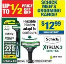 My Chemist Schick Xtreme 3 Kit Hybrid offer