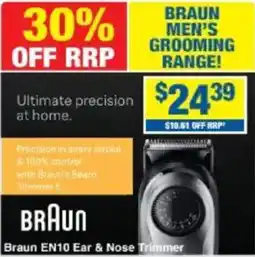 My Chemist Braun EN10 Ear & Nose Trimmer offer