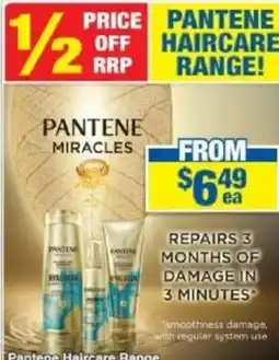 My Chemist Pantene Haircare Range offer