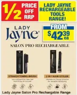 My Chemist Lady Jayne Salon Pro Rechargable Range offer