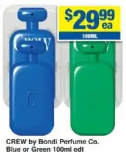 My Chemist CREW by Bondi Perfume Co. Blue or Green offer