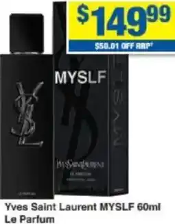 My Chemist Yves Saint Laurent MYSLF Le Parfum offer