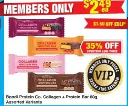 My Chemist Bondi Protein Co. Collagen + Protein Bar offer