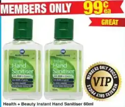 My Chemist Health + Beauty Instant Hand Sanitiser offer