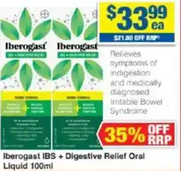 My Chemist Iberogast IBS + Digestive Relief Oral Liquid offer