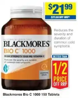 My Chemist Blackmores Bio C 1000 offer