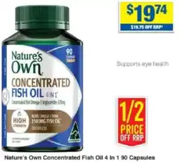 My Chemist Nature's Own Concentrated Fish Oil 4 In 1 offer