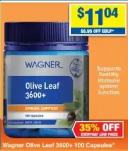 My Chemist Wagner Olive Leaf 3600+ offer