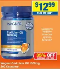 My Chemist Wagner Cod Liver Oil 1000mg offer