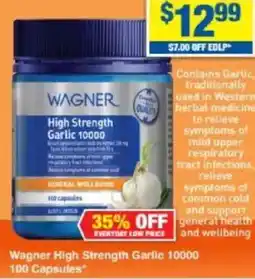 My Chemist Wagner High Strength Garlic 10000 offer