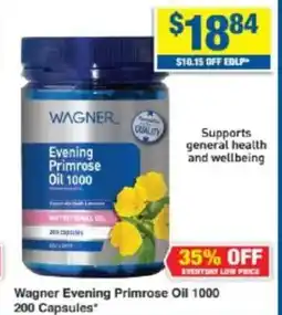My Chemist Wagner Evening Primrose Oil 1000 offer