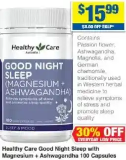 My Chemist Healthy Care Good Night Sleep with Magnesium + Ashwagandha offer