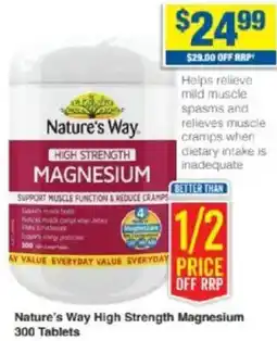 My Chemist Nature's Way High Strength Magnesium offer