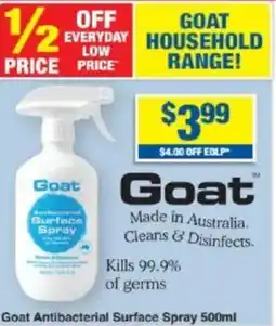 My Chemist Goat Antibacterial Surface Spray offer