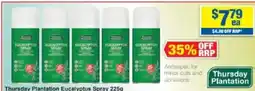 My Chemist Thursday Plantation Eucalyptus Spray offer