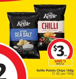 Coles Kettle Potato Chips offer