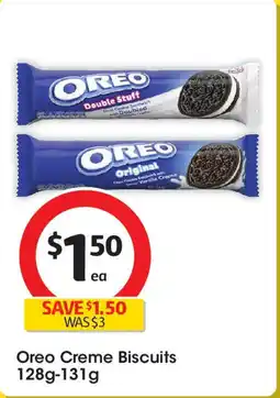 Coles Oreo Creme Biscuits offer