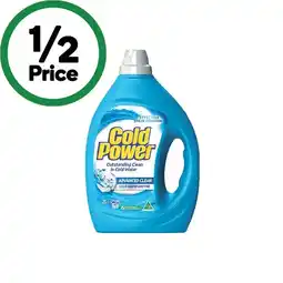 Woolworths Cold Power Laundry Liquid 2 Litre or Powder 2 kg offer