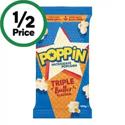 Woolworths Poppin Microwave Popcorn 85-100g offer