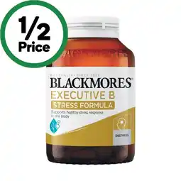 Woolworths Blackmores Executive B Tablets Pk 125 offer