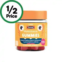 Woolworths Little Swisse Multivitamin Gummies Pk 50 offer