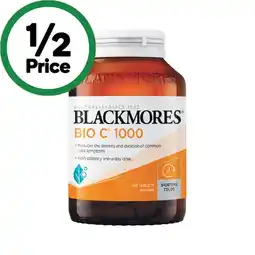Woolworths Blackmores Bio C 1000mg Tablets Pk 150 offer