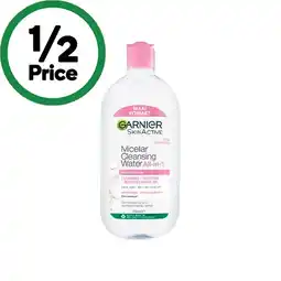 Woolworths Garnier Skin Active Micellar Cleansing Water All-In-1 700ml offer