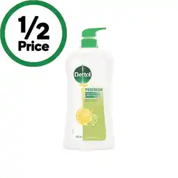 Woolworths Dettol Profresh Body Wash 950ml offer