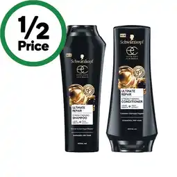 Woolworths Schwarzkopf Extra Care Shampoo or Conditioner 400ml offer