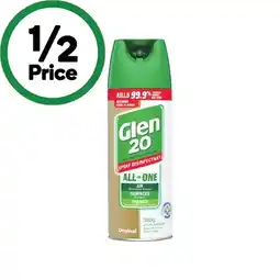 Woolworths Glen 20 Disinfectant Spray 300g offer