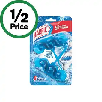 Woolworths Harpic Power Toilet Rim Block Pk 2 offer