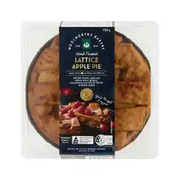 Woolworths Woolworths Apple Lattice Pie 750g offer