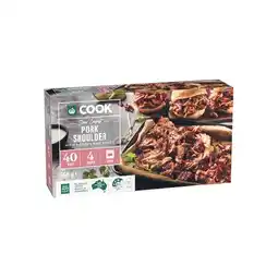 Woolworths Woolworths COOK Slow Cooked Pork Shoulder with Smokey BBQ 560g offer