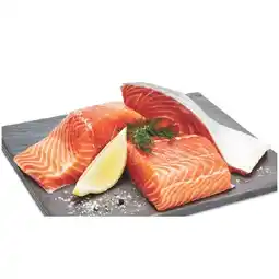 Woolworths Fresh Tasmanian Atlantic Salmon Fillets Skin On offer
