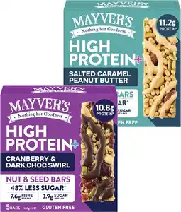 Coles NEW Mayver's Protein+ Bars 200g offer