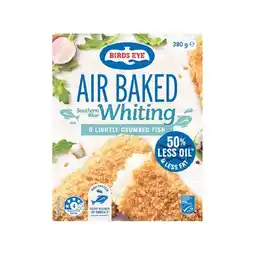 Woolworths Birds Eye Air Baked Fish 250-380g offer