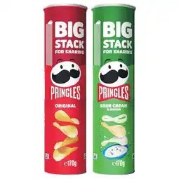 Woolworths Pringles Big Stack Potato Chips 170g offer