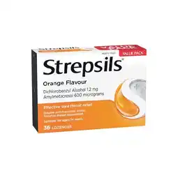 Woolworths Strepsils Lozenges Pk 36† offer