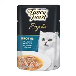 Woolworths Fancy Feast Broths 40g offer