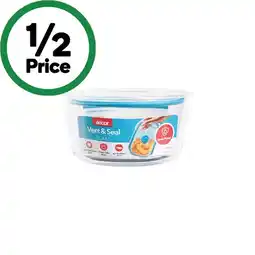 Woolworths Decor Vent & Seal Glass Round 500ml offer