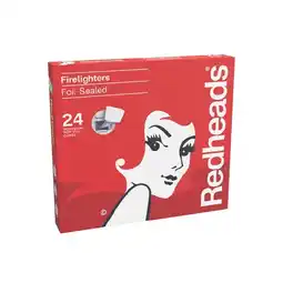 Woolworths Redheads Firelighters Pk 24 offer