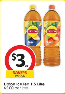 Coles Lipton Ice Tea offer