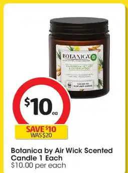 Coles Botanica by Air Wick Scented Candle offer