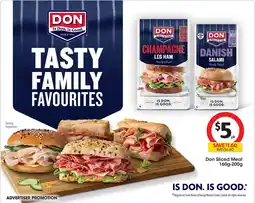 Coles Don Sliced Meat offer