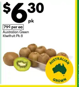 Woolworths Australian Green Kiwifruit Pk 8 offer
