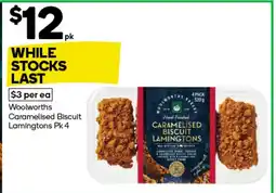 Woolworths Woolworths Caramelised Biscuit Lamingtons offer