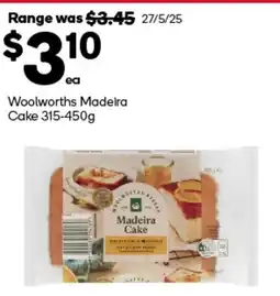 Woolworths Woolworths Madeira Cake offer