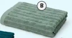 Woolworths Ribbed Bath Towel - Green offer